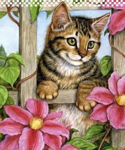 5d Cat Diamond Painting Kit Premium-65