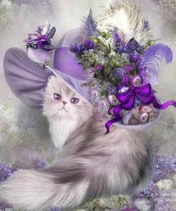 5d Cat Diamond Painting Kit Premium-69