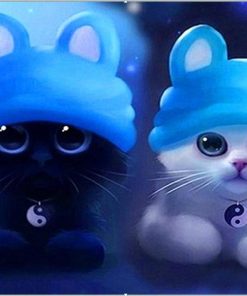 5d Cat Diamond Painting Kit Premium-73